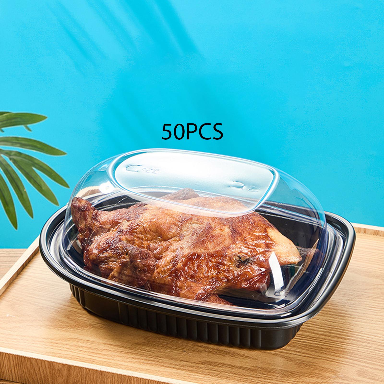 Meal Prep Chicken - Boîtes jetables pour poulet rôti, grands