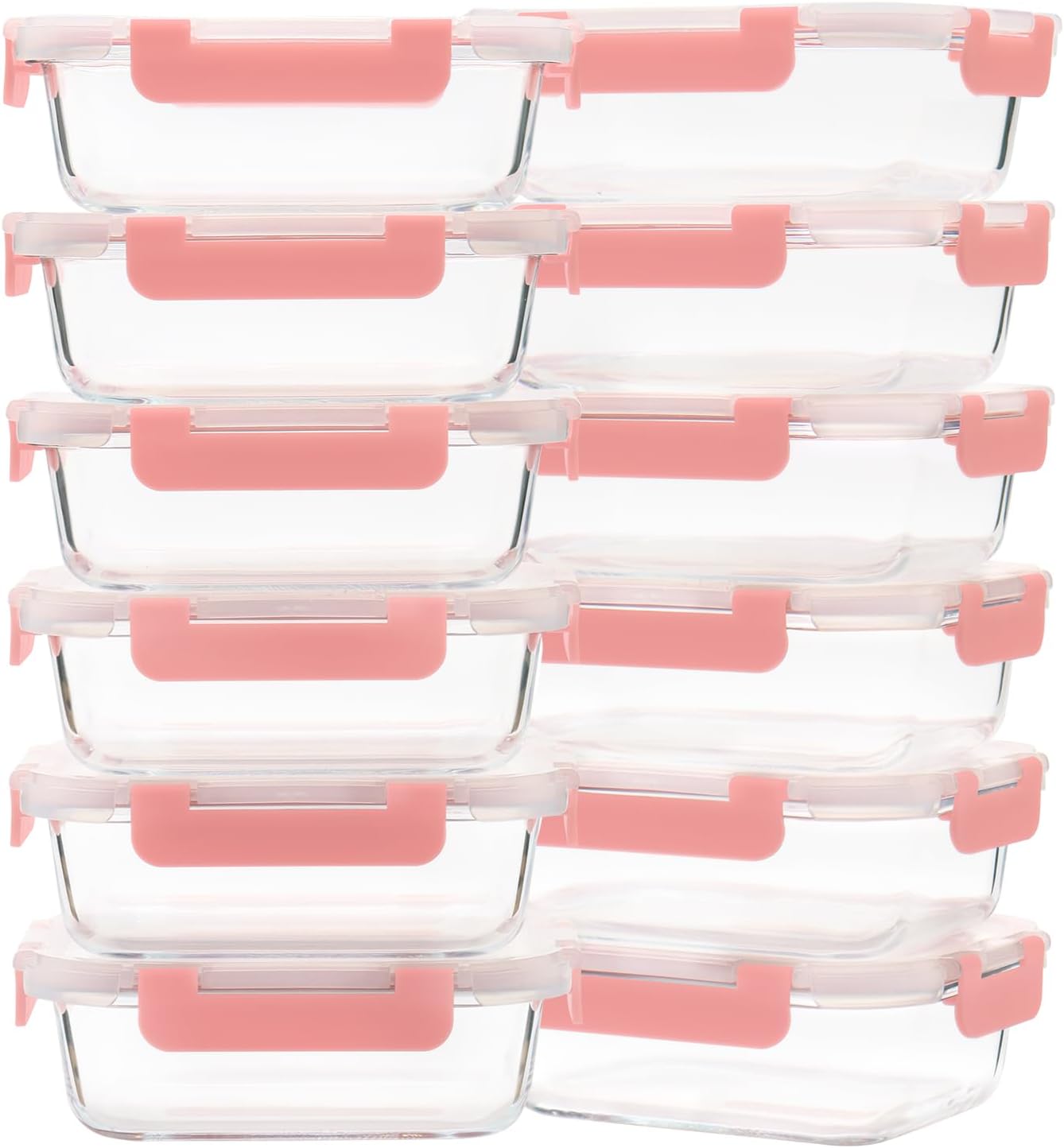 Meal Prep Glass - Contenants en verre pour la préparation