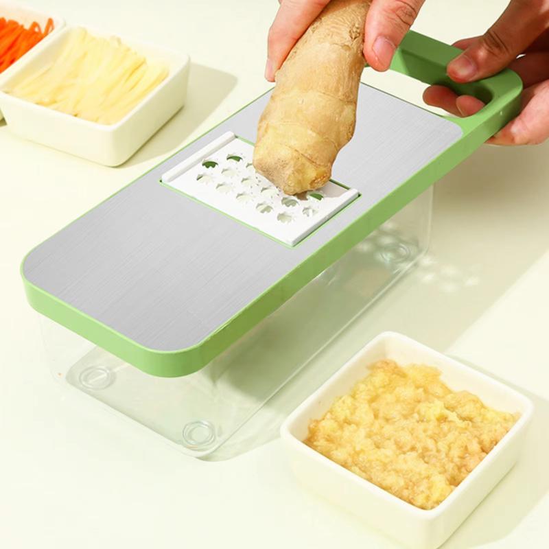 Meal Prep Simple - Râpe à légumes 4-en-1 sûre et