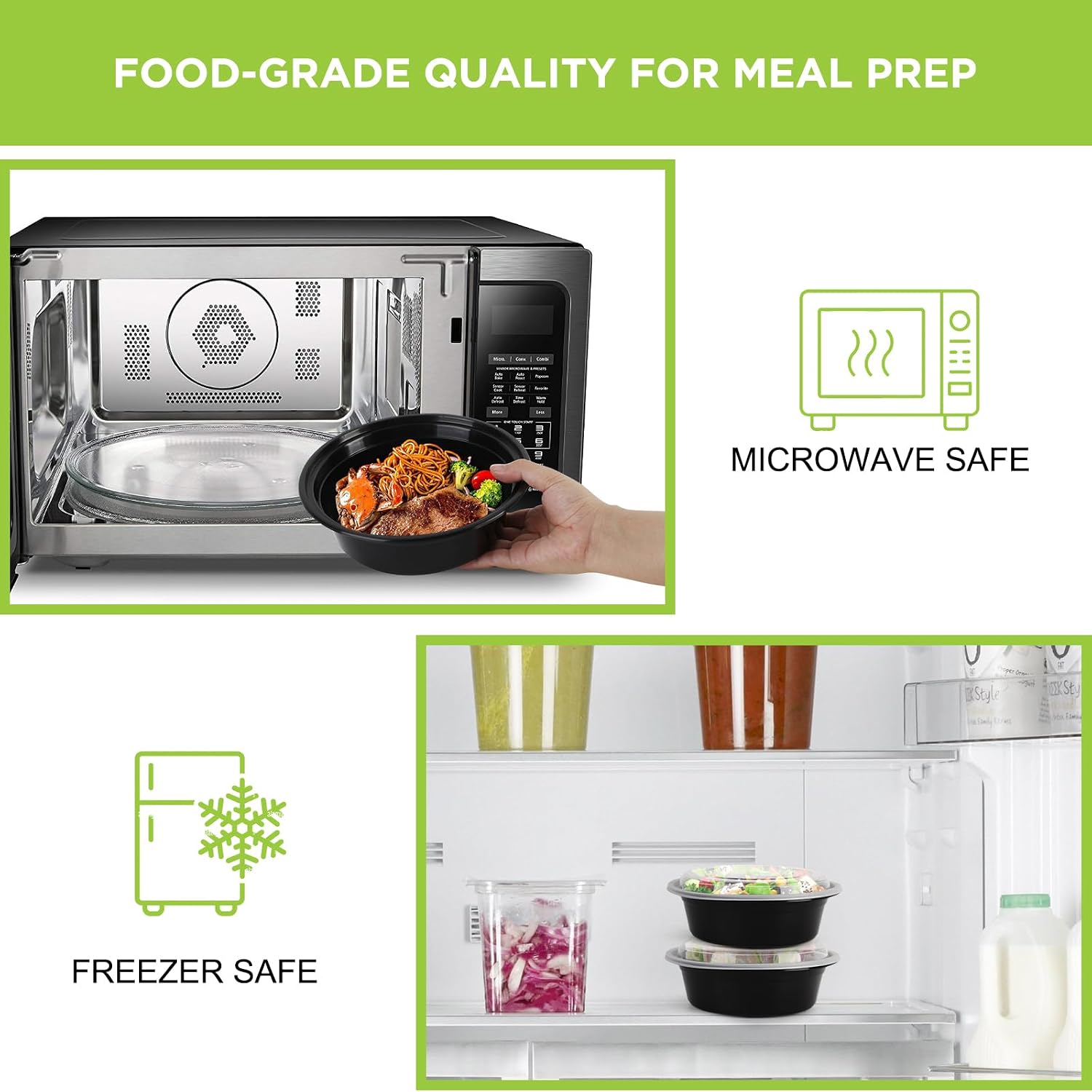 Contenants pour préparation de - Meal Prep Freezer avis et prix