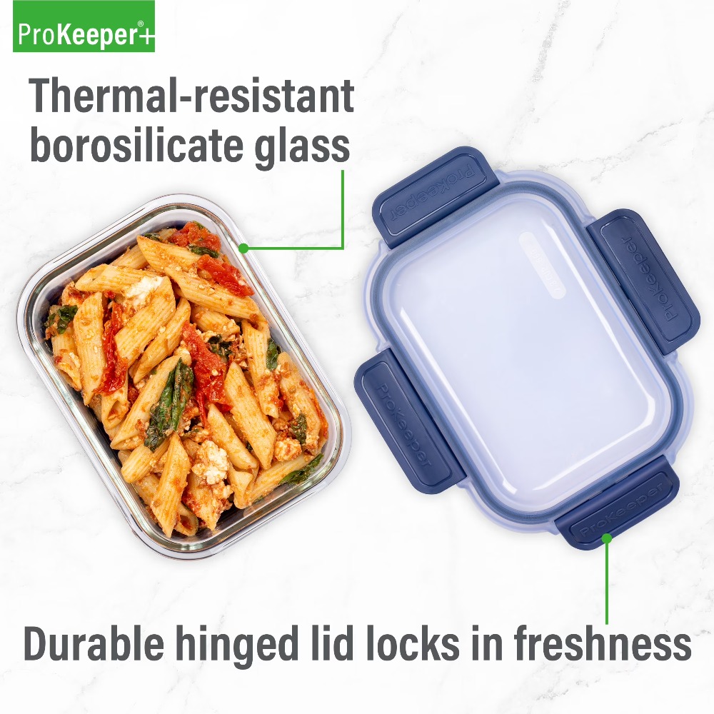 Conteneur alimentaire en verre - Meal Prep Glass avis et prix