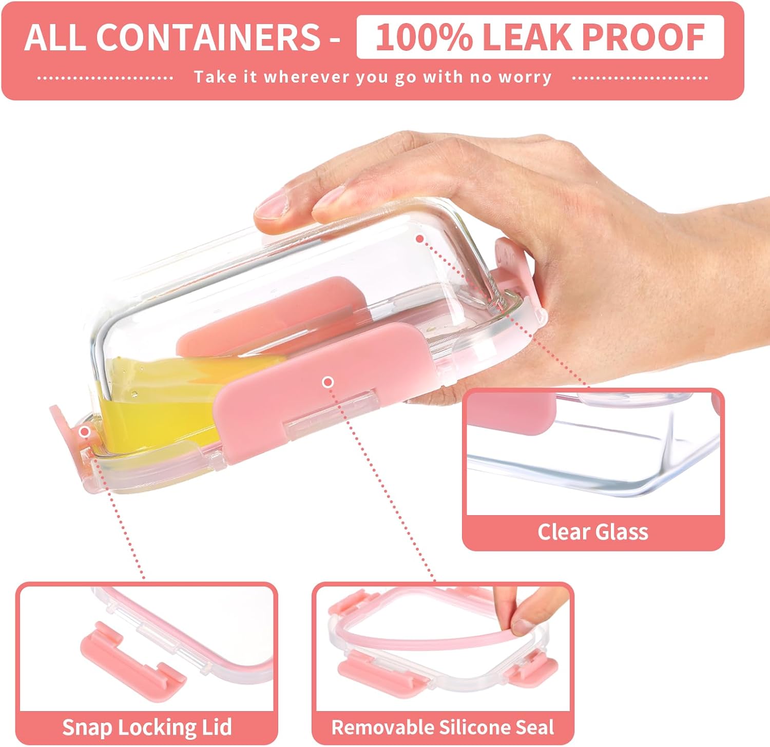 Contenants en verre pour la pr - Meal Prep Glass avis et prix
