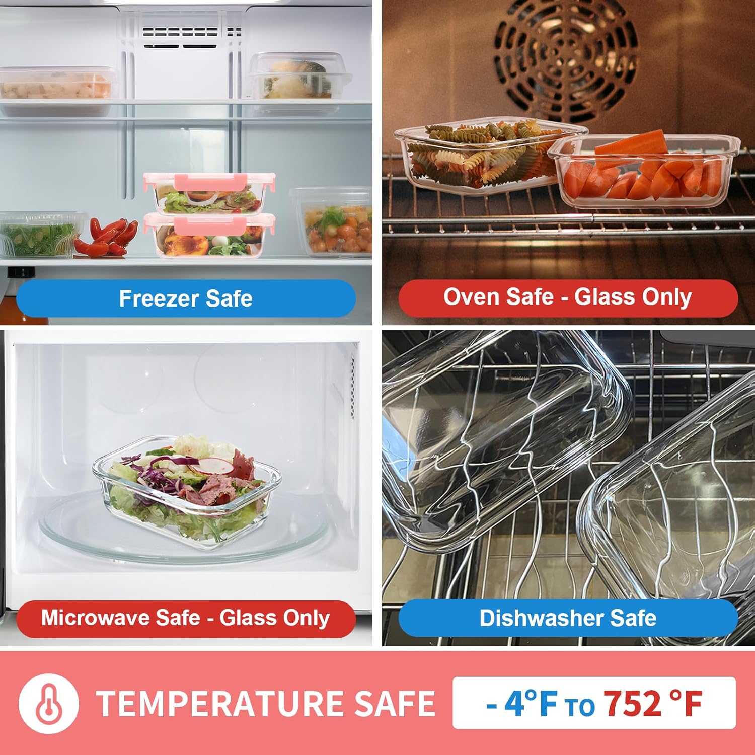 Contenants en verre pour la pr - Meal Prep Glass avis et prix