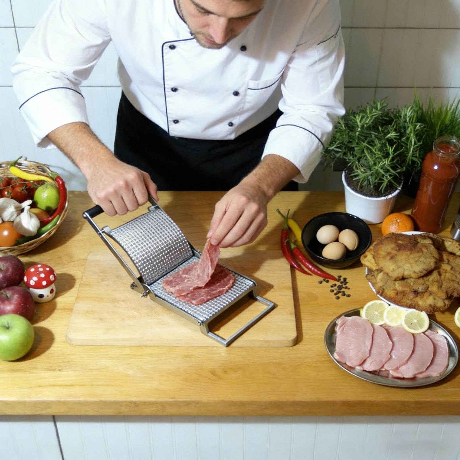 Attendrisseur de viande manuel - Meal Prep Chicken avis et prix