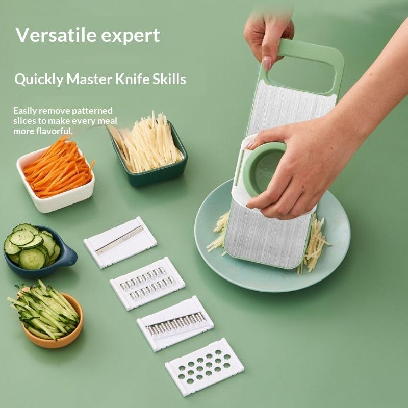Râpe à légumes 4-en-1 sûre et  - Meal Prep Simple avis et prix