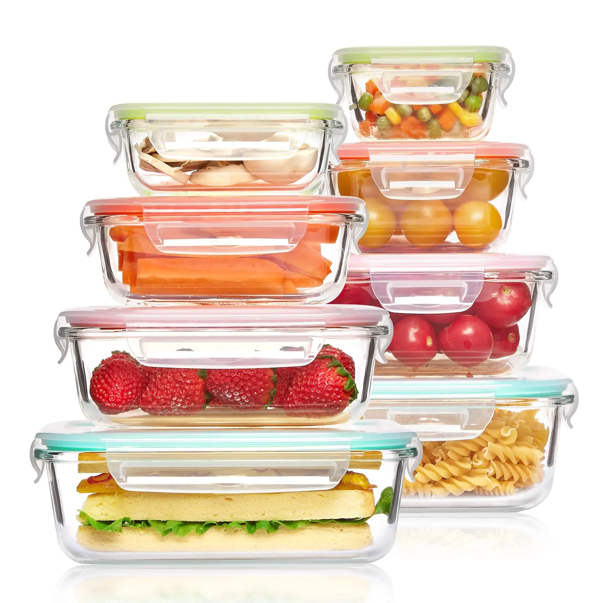 Boîte à déjeuner en verre, con - Meal Prep Glass avis et prix