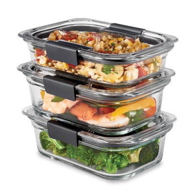 Rubbermaid 6 pièces (lot de 3) - Meal Prep Glass avis et prix